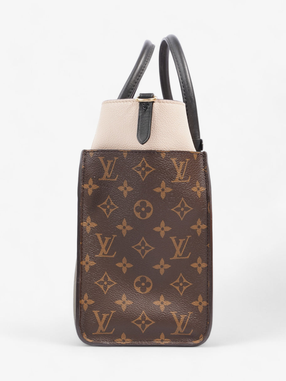 Louis Vuitton On My Side Olive Green / Cream / Monogram Leather Image 3