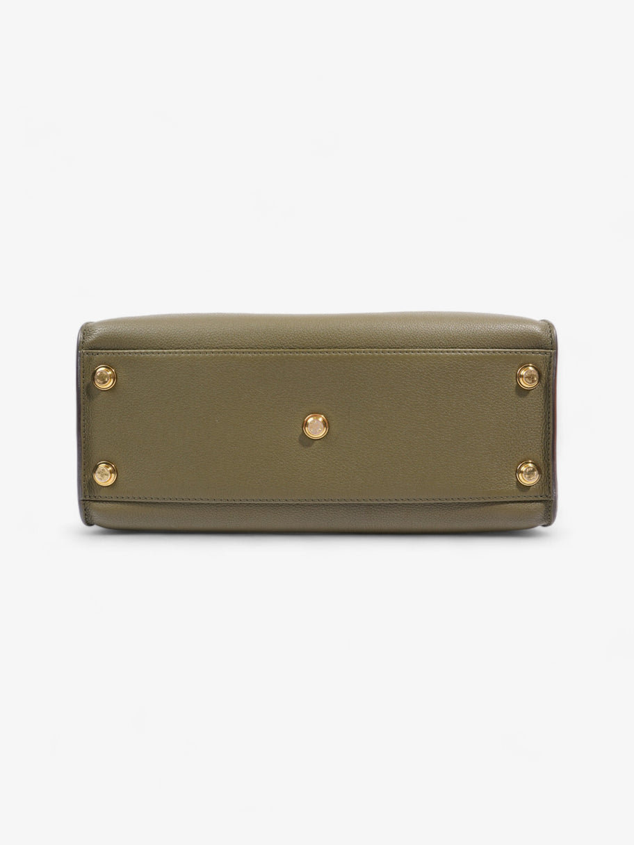 Louis Vuitton On My Side Olive Green / Cream / Monogram Leather Image 6