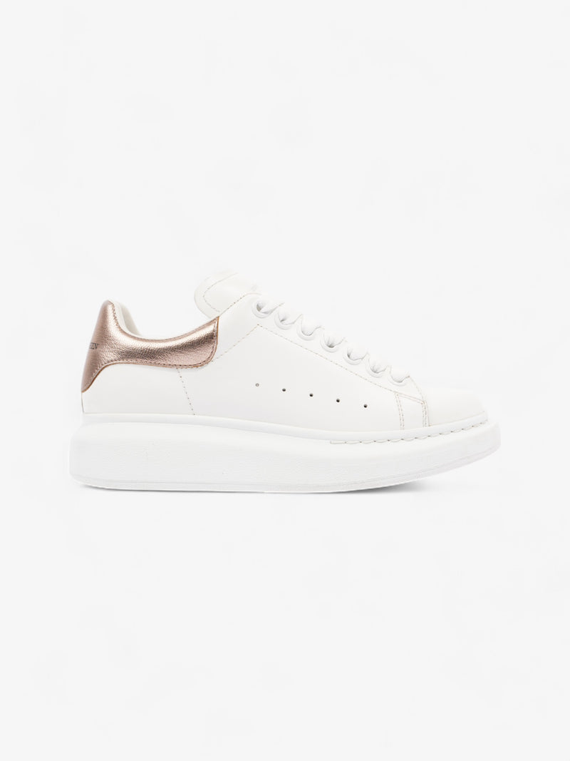  Alexander McQueen Oversized Sneakers White  / Bronze Leather EU 36.5 UK 3.5