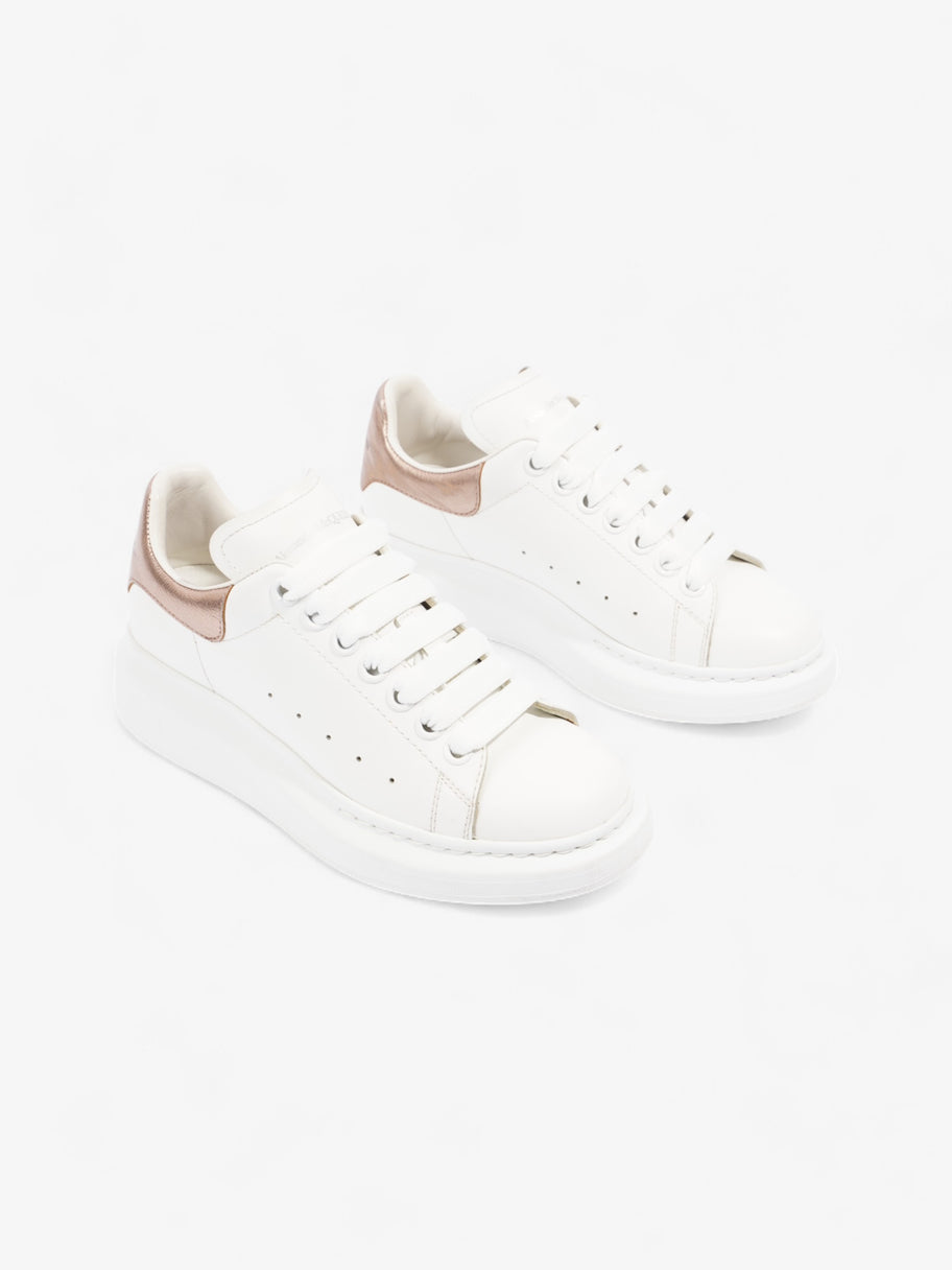 Alexander McQueen Oversized Sneakers White  / Bronze Leather EU 36.5 UK 3.5 Image 2