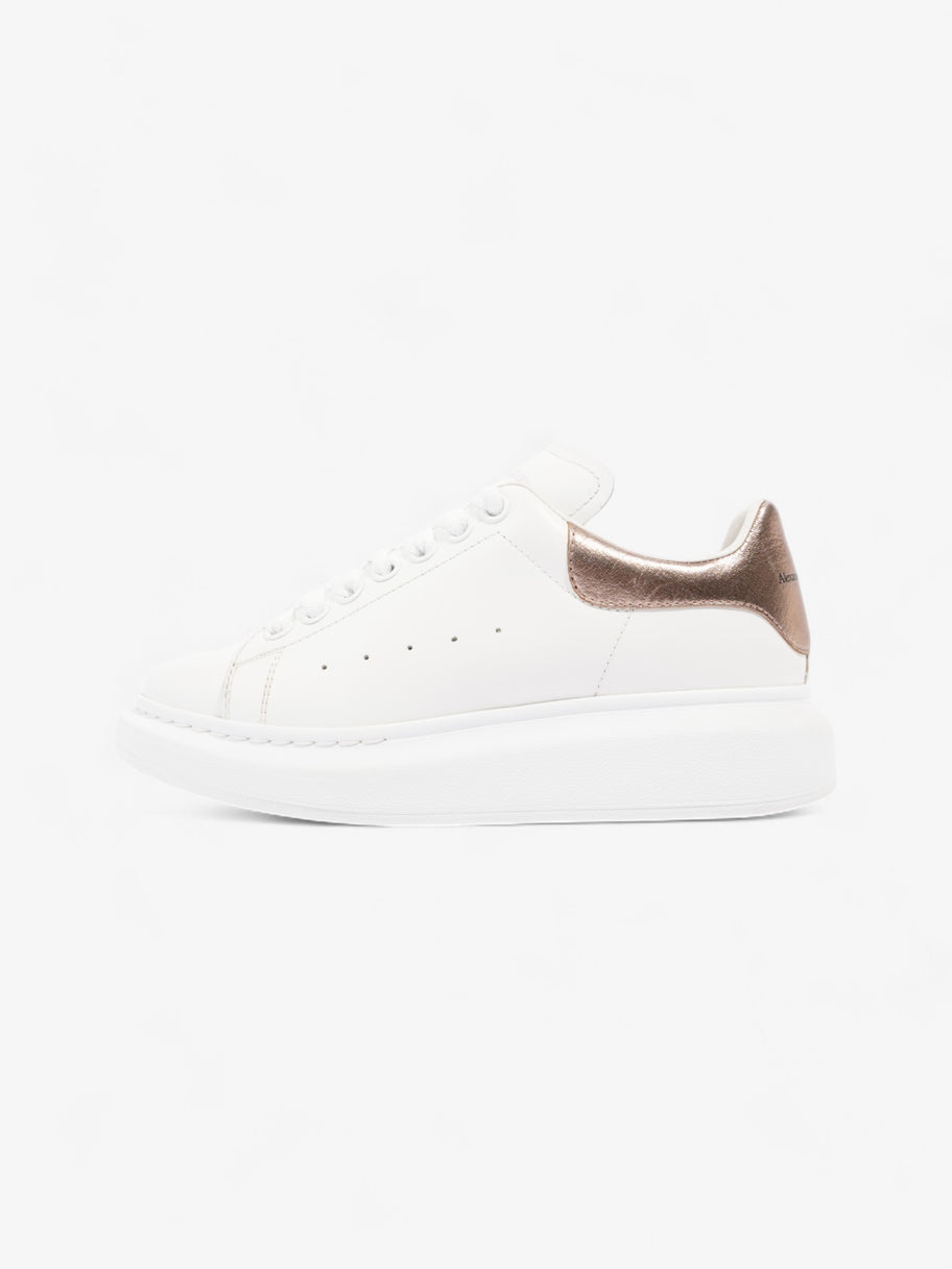 Alexander McQueen Oversized Sneakers White  / Bronze Leather EU 36.5 UK 3.5 Image 5