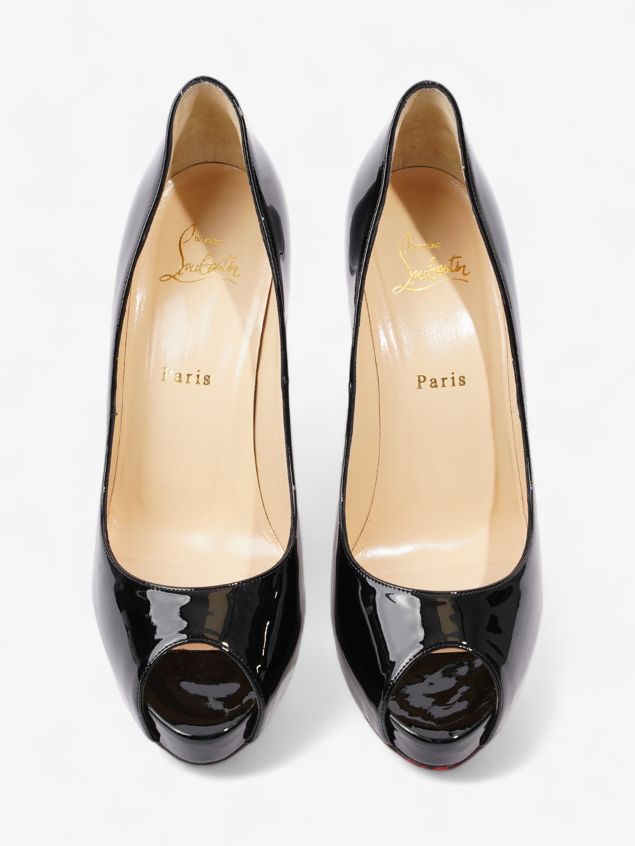 New Prive Heels 120 Black Patent Leather EU 40 UK 7 Image 8