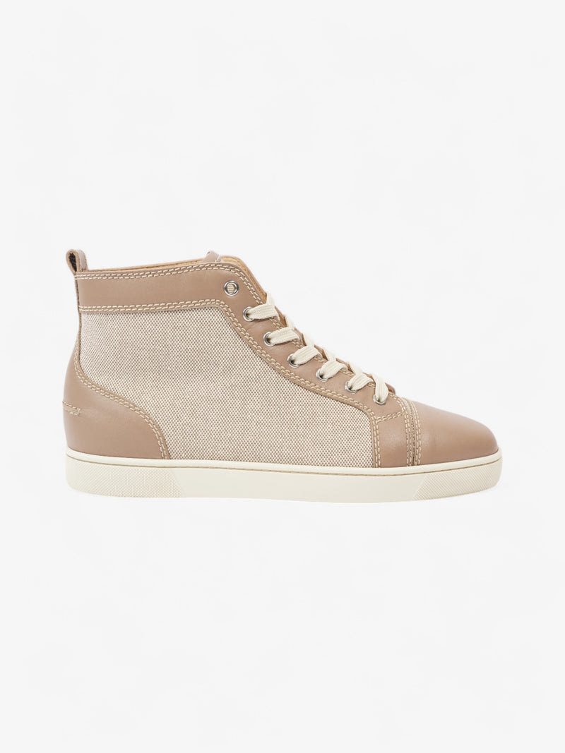  Christian Louboutin Louis High Top Nude Leather EU 43 UK 9