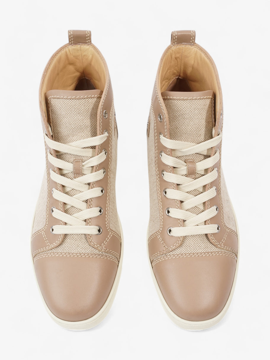 Christian Louboutin Louis High Top Nude Leather EU 43 UK 9 Image 8