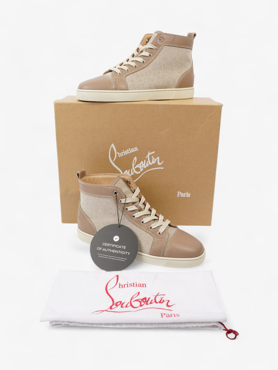 Christian Louboutin Louis High Top Nude Leather EU 43 UK 9 Image 9