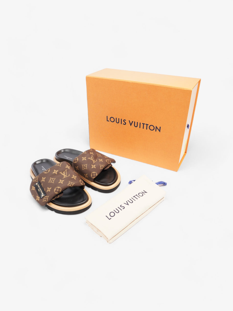 Louis Vuitton Pool Pillow Slides Monogram / Black Nylon EU 39 UK 6 Image 10