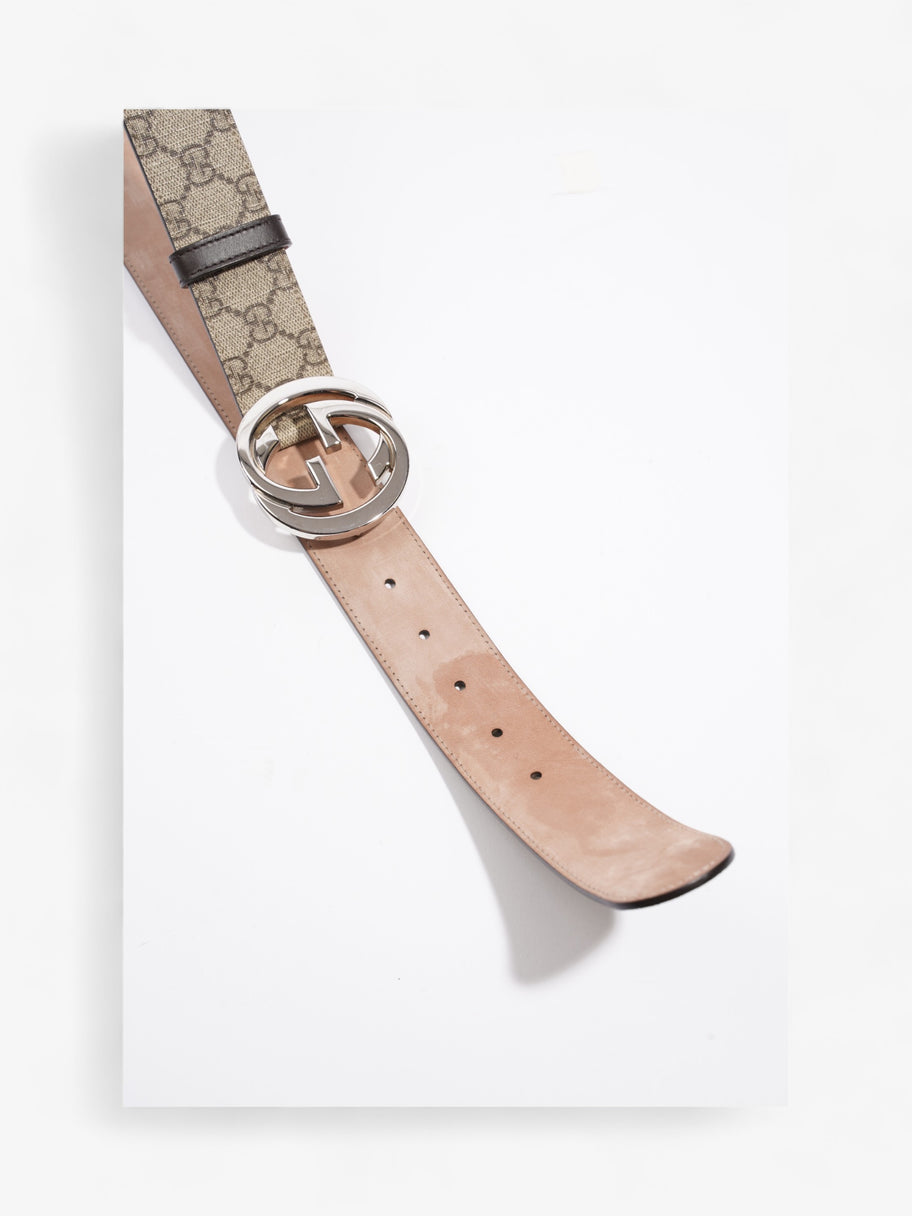 Blondie Belt Beige / Ebony Canvas 85cm / 34