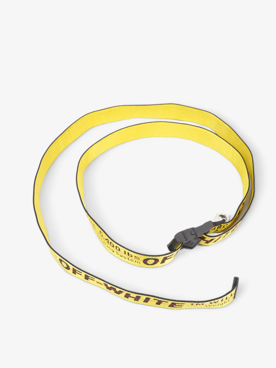 Off White Industrial Belt Yellow Fabric 200cm Image 2