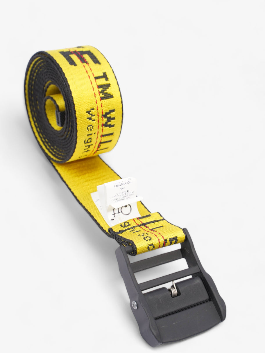 Off White Industrial Belt Yellow Fabric 200cm Image 4