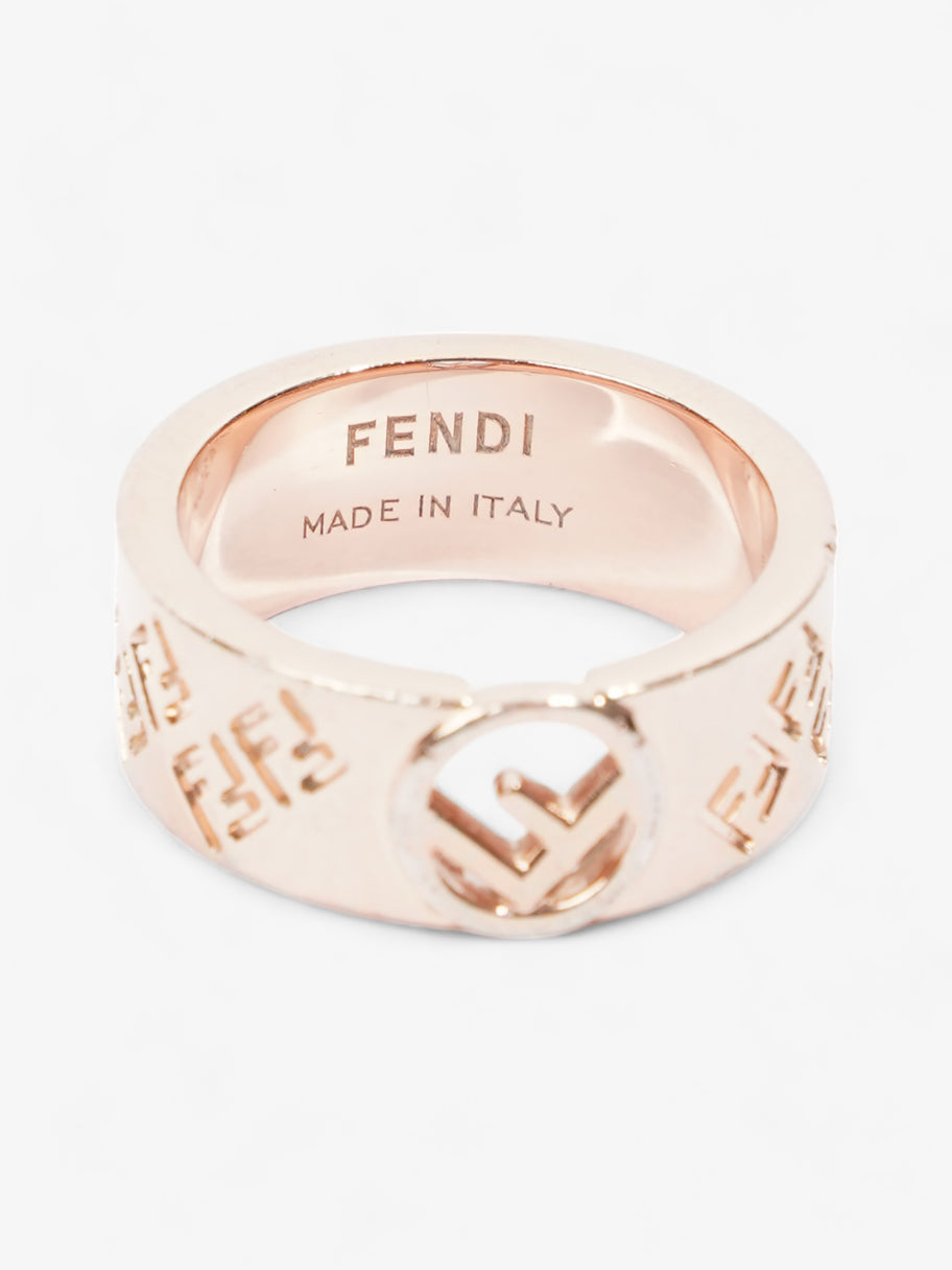 Fendi FF Ring Rose Gold Base Metal M Image 3