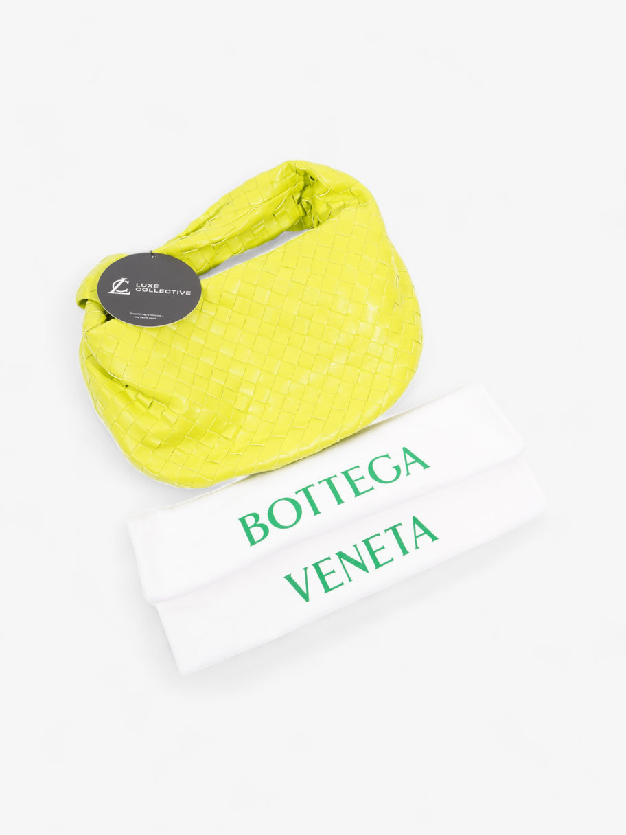 Bottega Veneta Teen Jodie Kiwi Intrecciato Leather Image 9