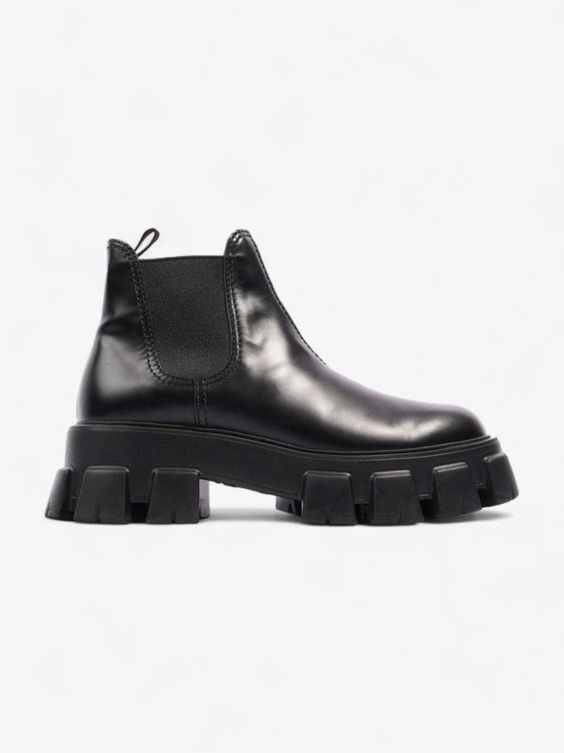  Monolith Chelsea Boots Black Leather EU 41 UK 7