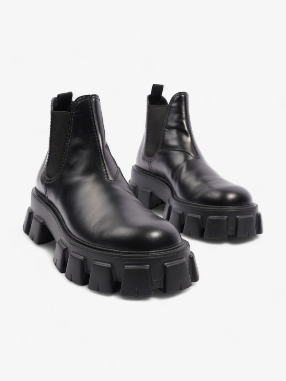 Monolith Chelsea Boots Black Leather EU 41 UK 7 Image 2