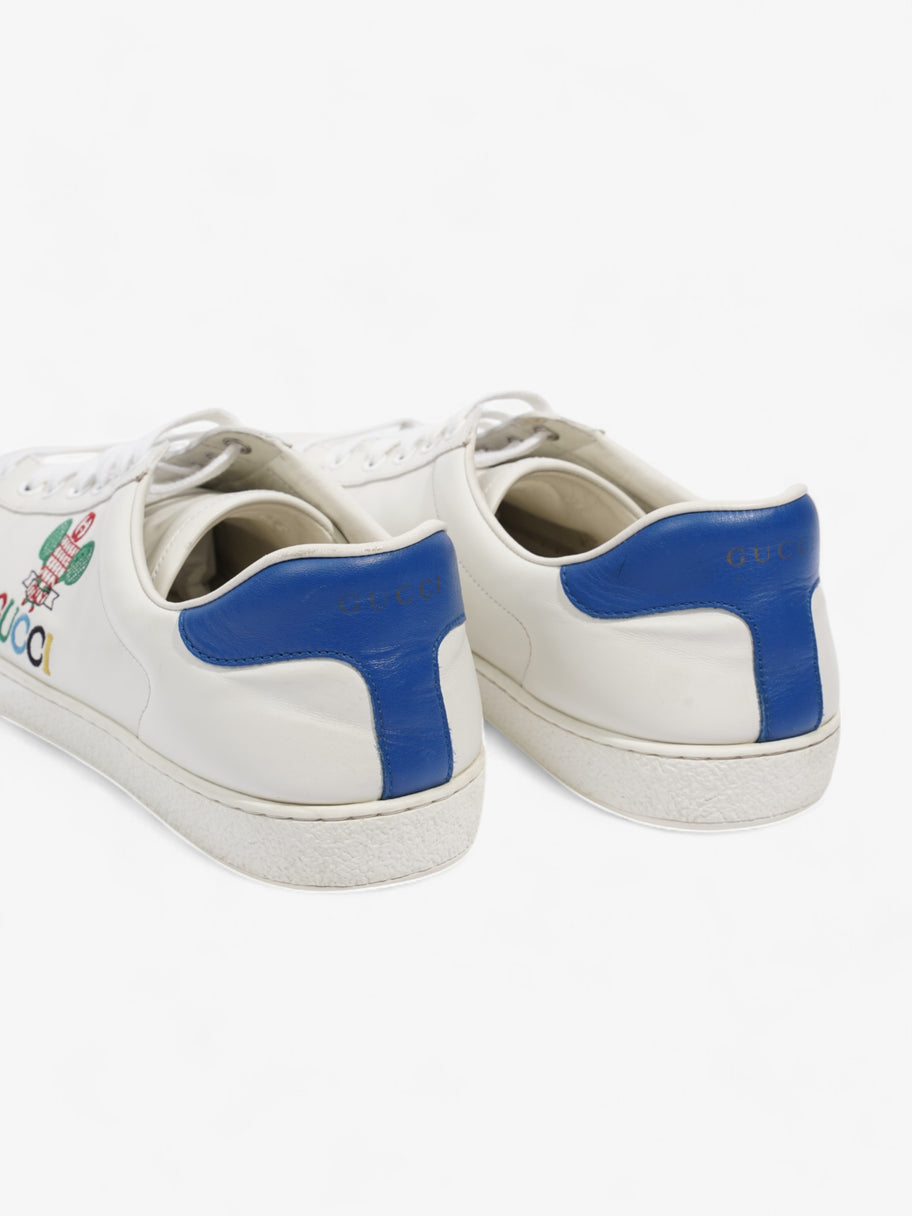 Gucci Ace Sneakers with Tennis White / Blue Leather EU 44 UK 10 Image 11