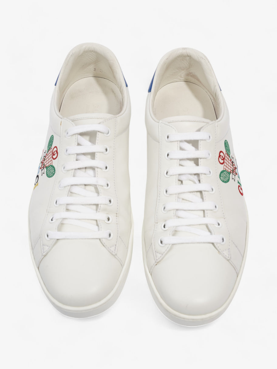 Gucci Ace Sneakers with Tennis White / Blue Leather EU 44 UK 10 Image 7