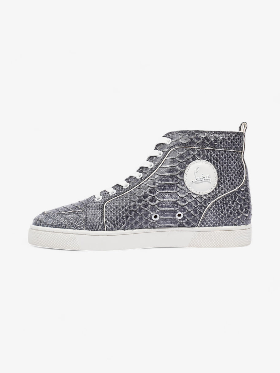 Christian Louboutin Rantus High-tops Blue / White Python EU 43 UK 9 Image 3