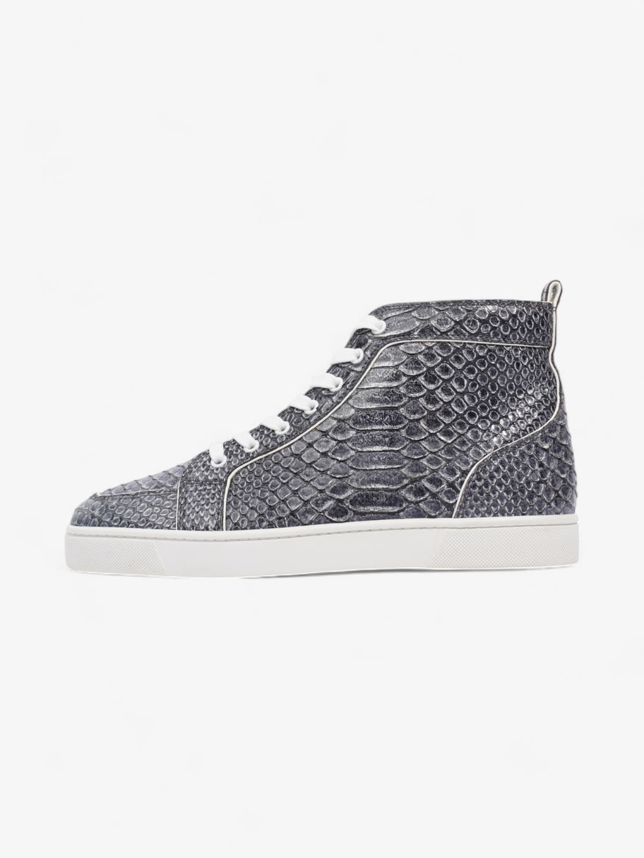 Christian Louboutin Rantus High-tops Blue / White Python EU 43 UK 9 Image 5