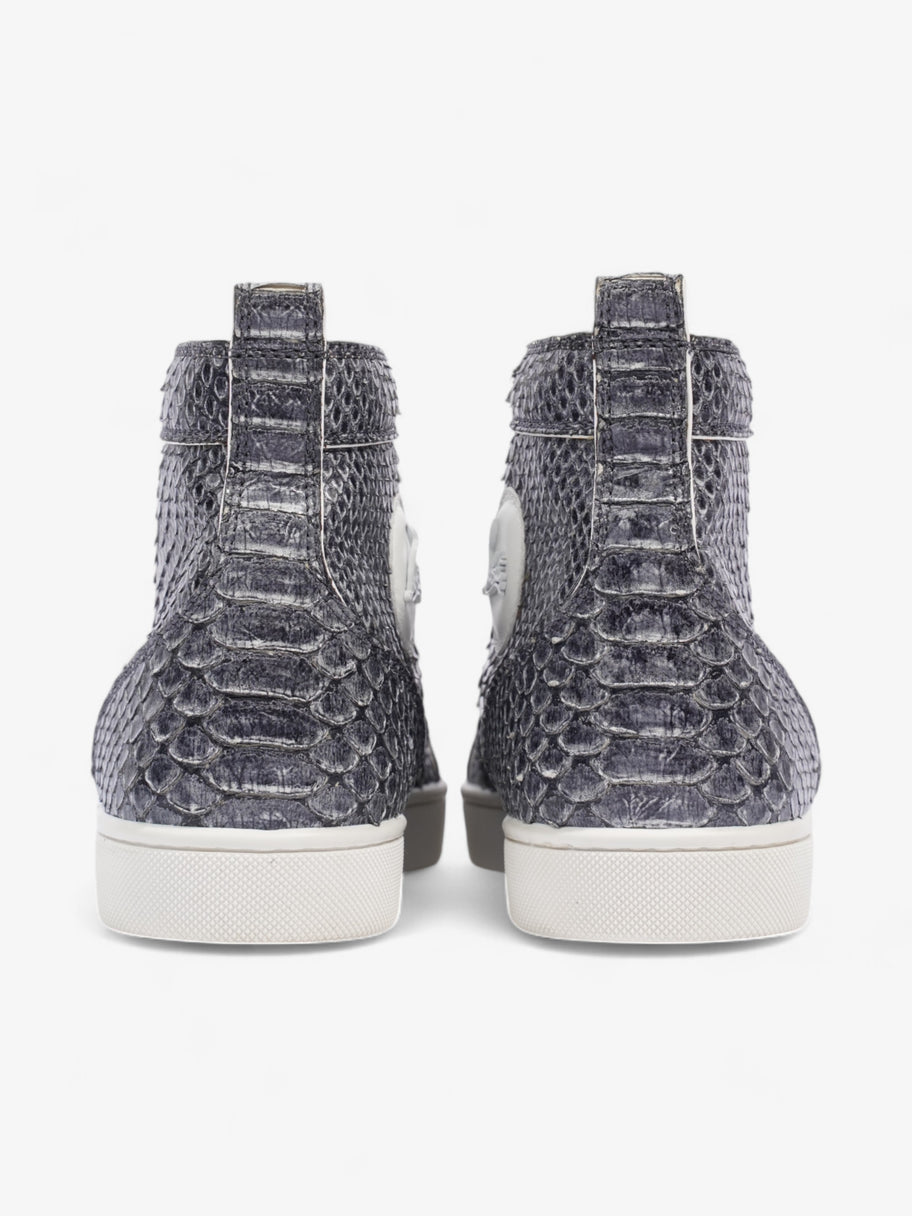 Christian Louboutin Rantus High-tops Blue / White Python EU 43 UK 9 Image 6