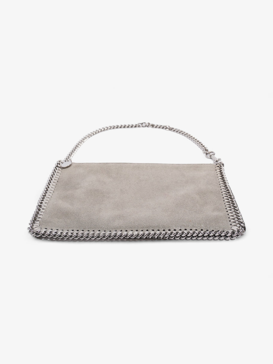 Stella McCartney Falabella Clutch Grey Vegan Leather Image 4