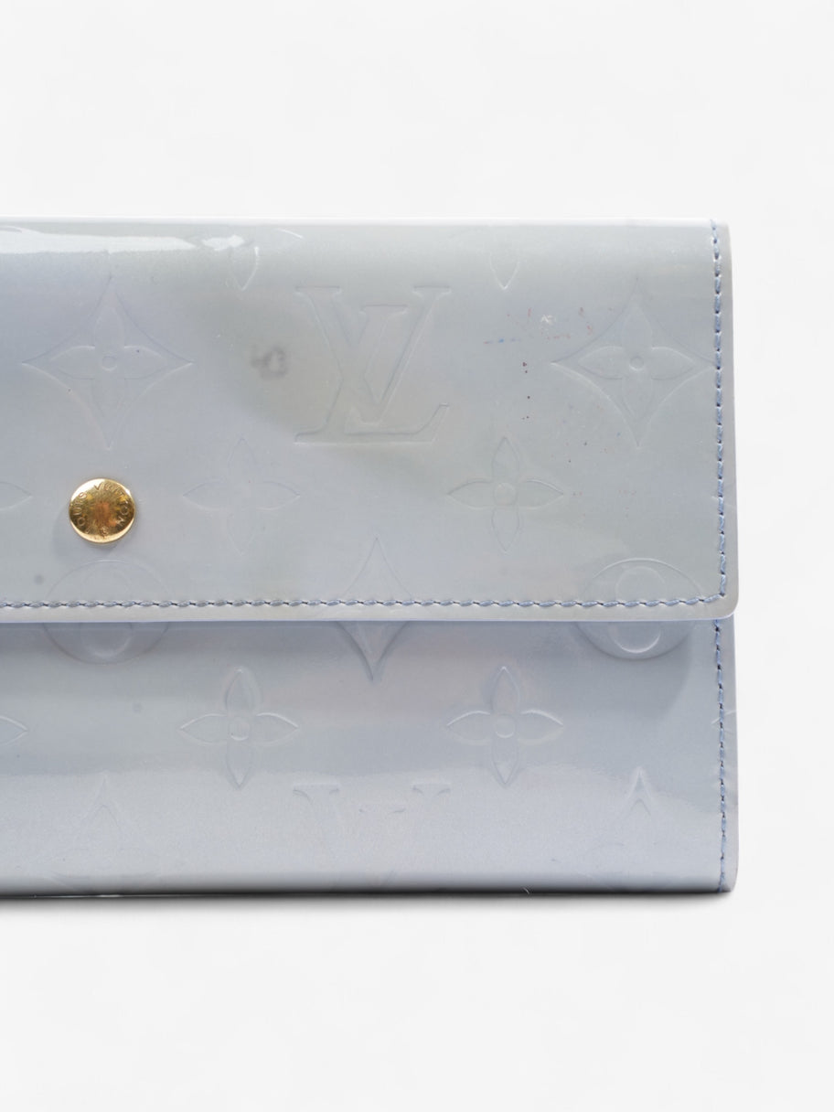 Louis Vuitton Sarah Wallet Monogram Vernis / Pale Blue Vernis Leather Image 9