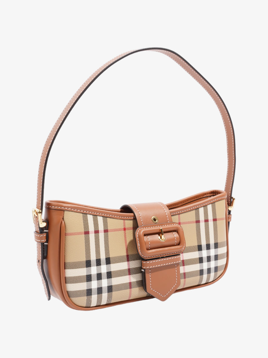 Burberry Sling Bag Vintage Check Polyurethane Image 7