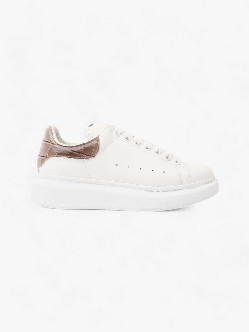  Alexander McQueen Oversized Sneakers White / Beige Leather EU 39.5 UK 6.5