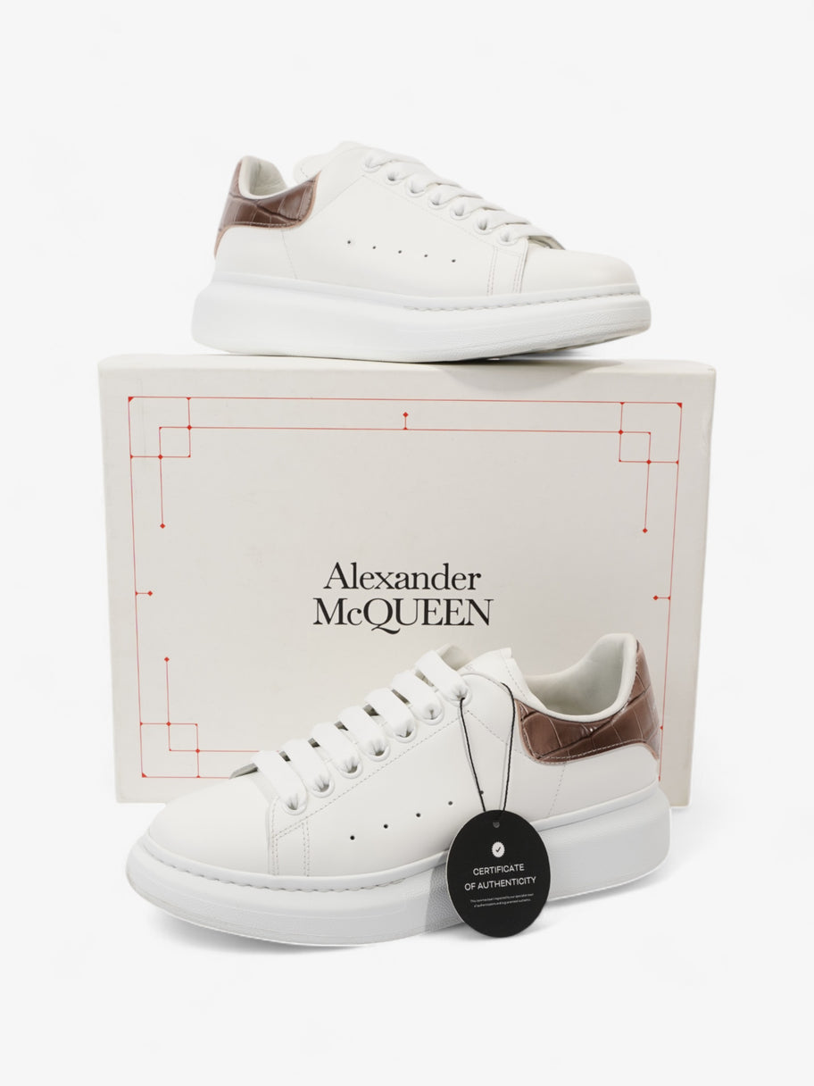 Alexander McQueen Oversized Sneakers White / Beige Leather EU 39.5 UK 6.5 Image 10