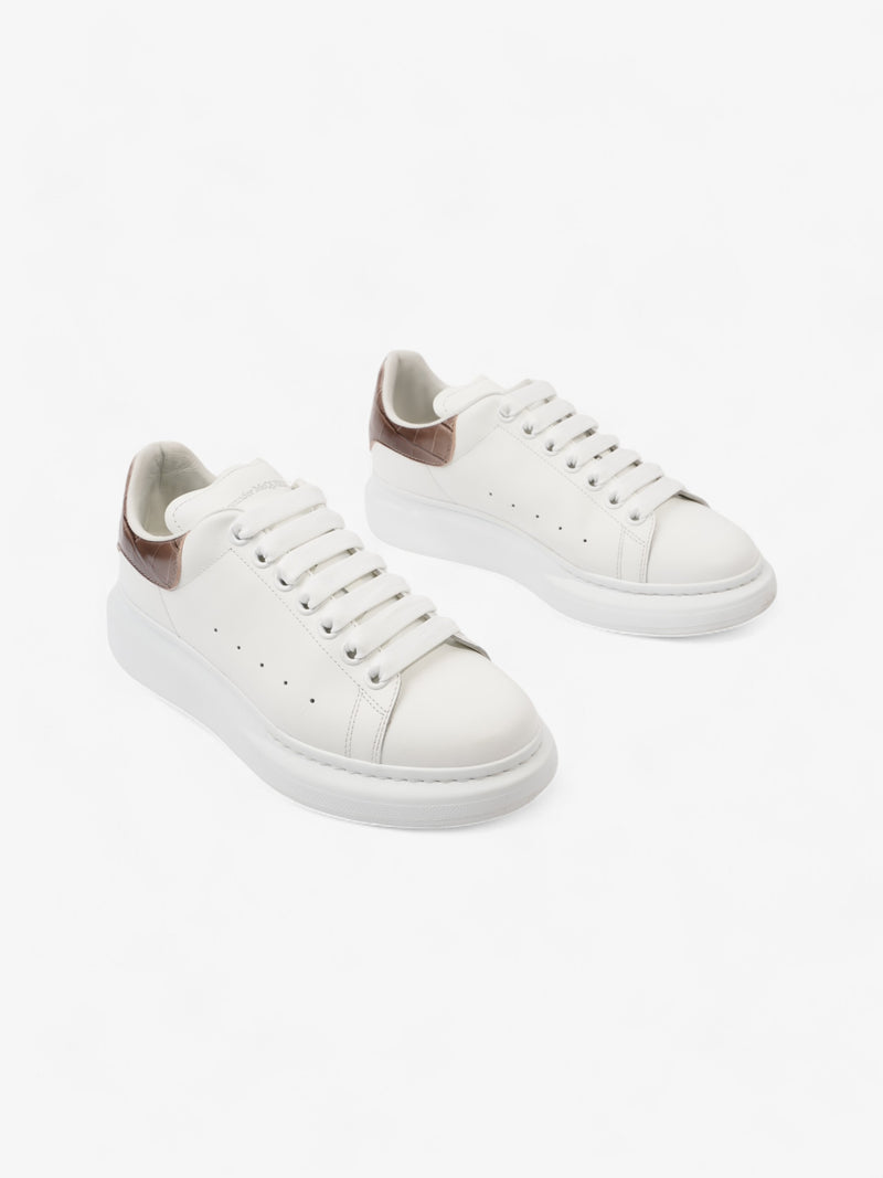  Alexander McQueen Oversized Sneakers White / Beige Leather EU 39.5 UK 6.5