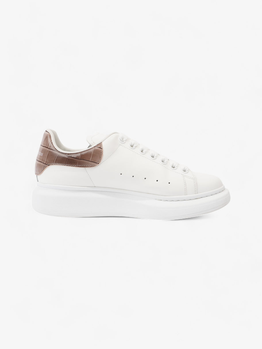 Alexander McQueen Oversized Sneakers White / Beige Leather EU 39.5 UK 6.5 Image 4