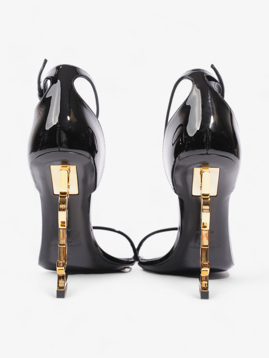 Saint Laurent Opyum Heels 110 Black Patent Leather EU 37 UK 4 Image 6