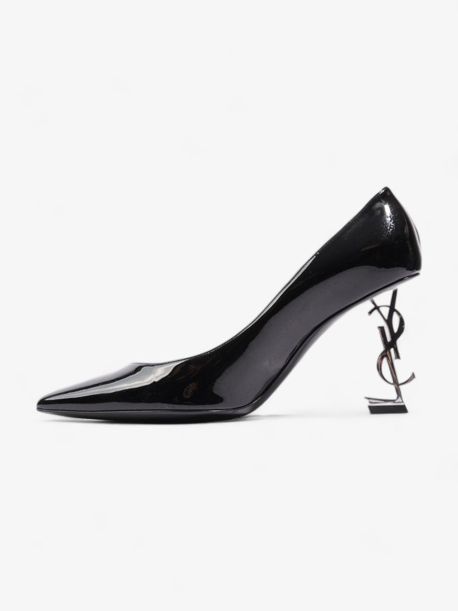 Saint Laurent Opyum Heels 85cm Black Patent Leather EU 39 UK 6 Image 2