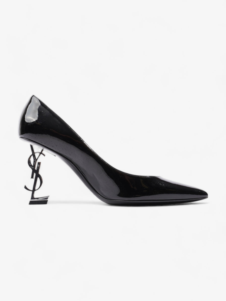 Saint Laurent Opyum Heels 85cm Black Patent Leather EU 39 UK 6 Image 3