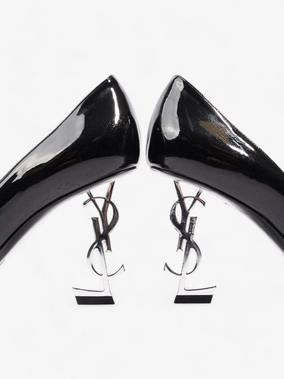 Saint Laurent Opyum Heels 85cm Black Patent Leather EU 39 UK 6 Image 8