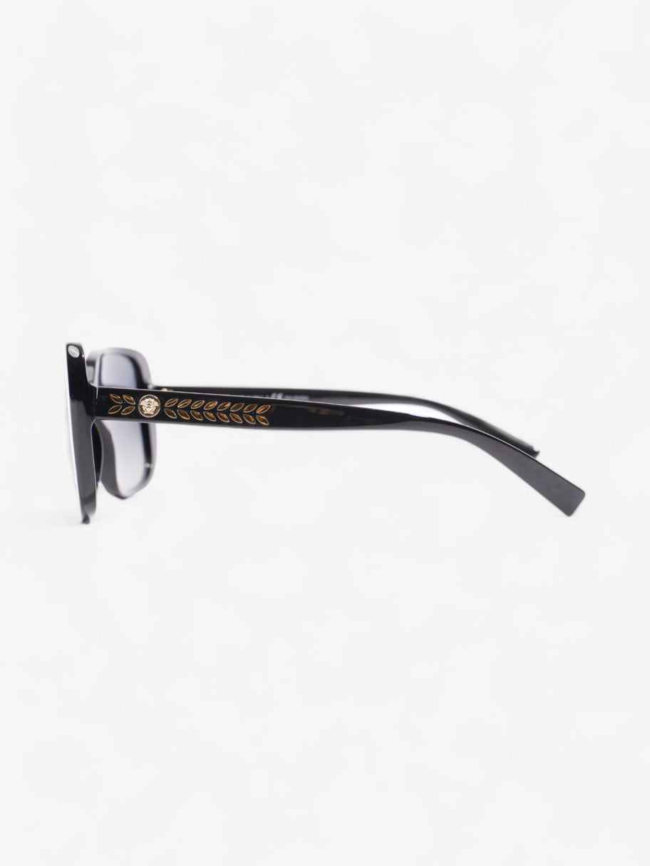 Versace Gradient Polarized Sunglasses Black / Gold Acetate 140mm Image 2