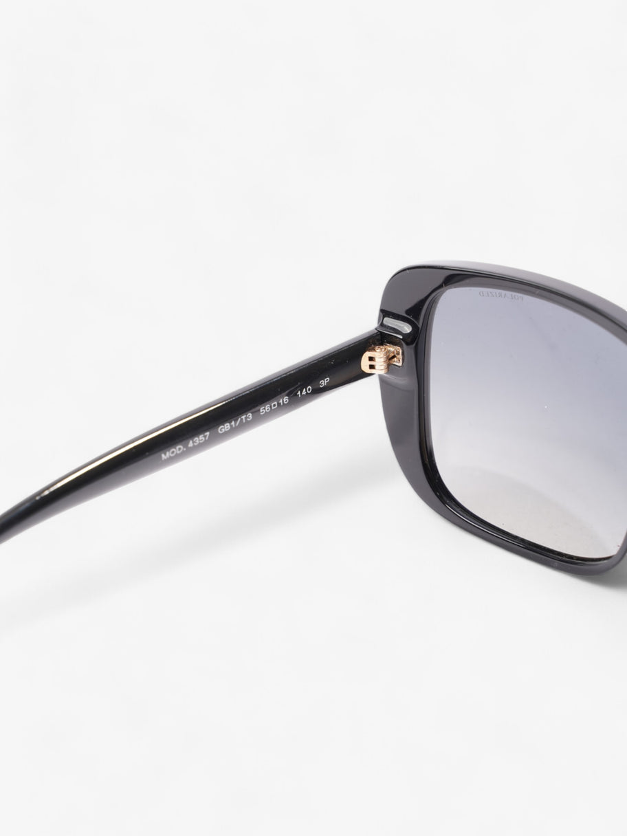 Versace Gradient Polarized Sunglasses Black / Gold Acetate 140mm Image 5