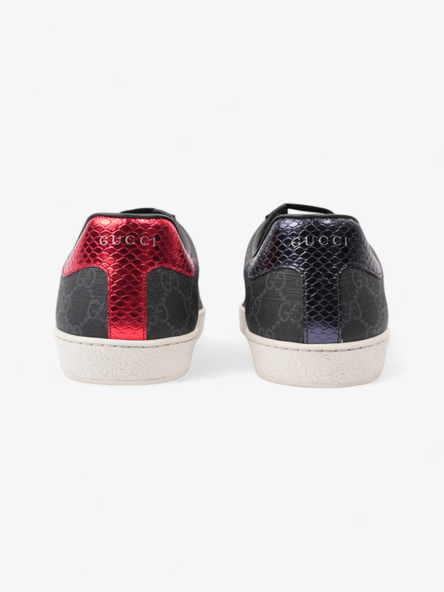 Gucci Ace Black / Navy  / Red Coated Canvas EU 43.5 UK 9.5 Image 6