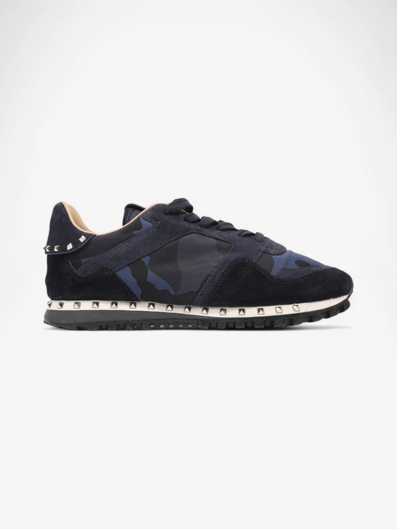  Valentino Rockrunner Navy Suede EU 41 UK 7