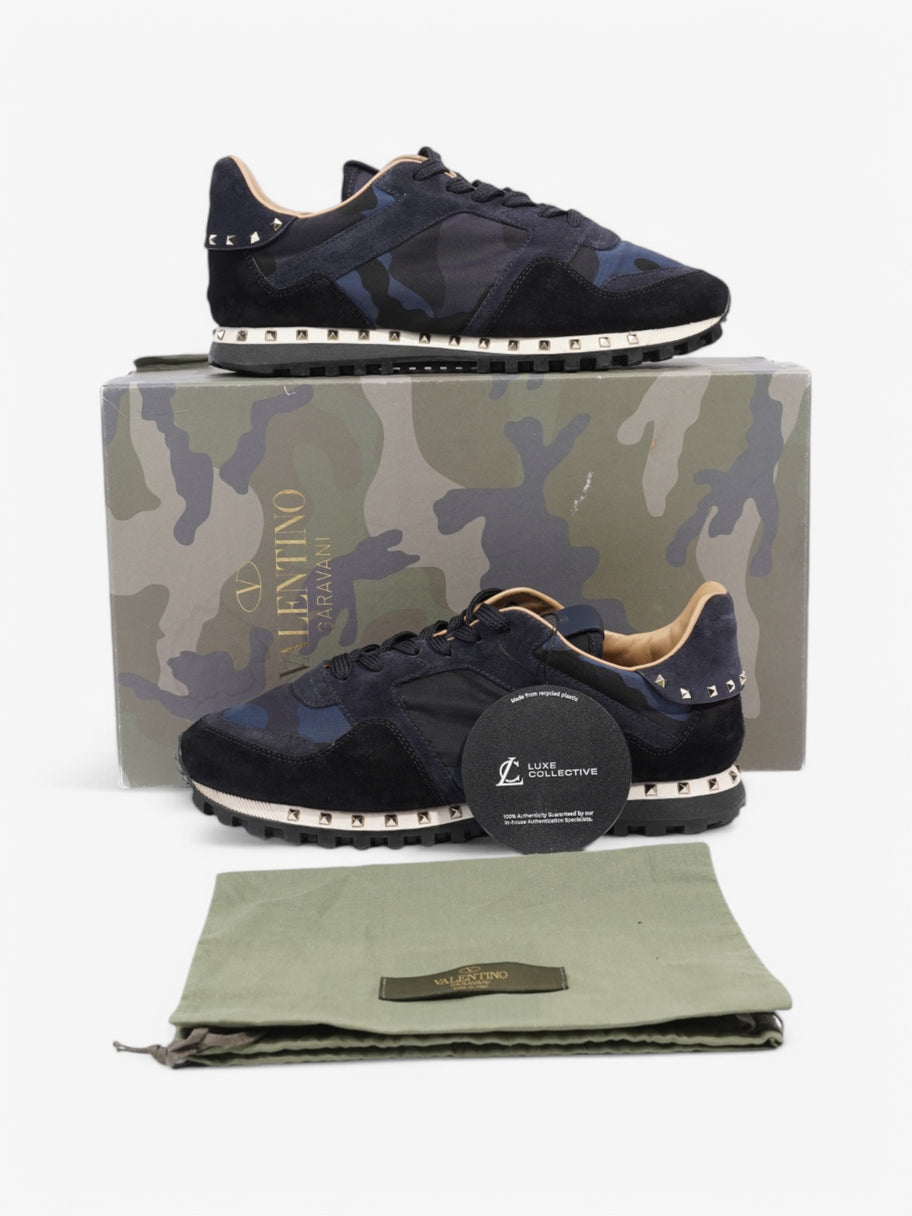 Valentino Rockrunner Navy Suede EU 41 UK 7 Image 10