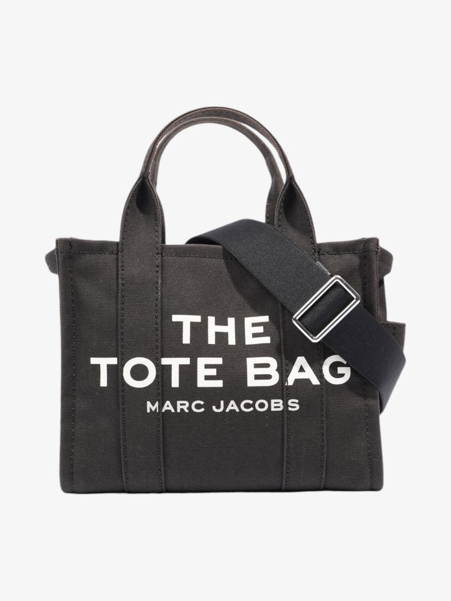 Marc Jacobs The Tote Bag Black / White Cotton Small Image 1