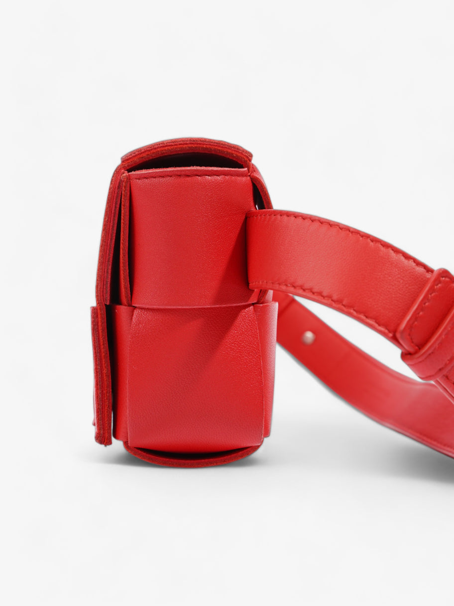 Bottega Veneta Cassette Belt Bag Red Leather Image 3