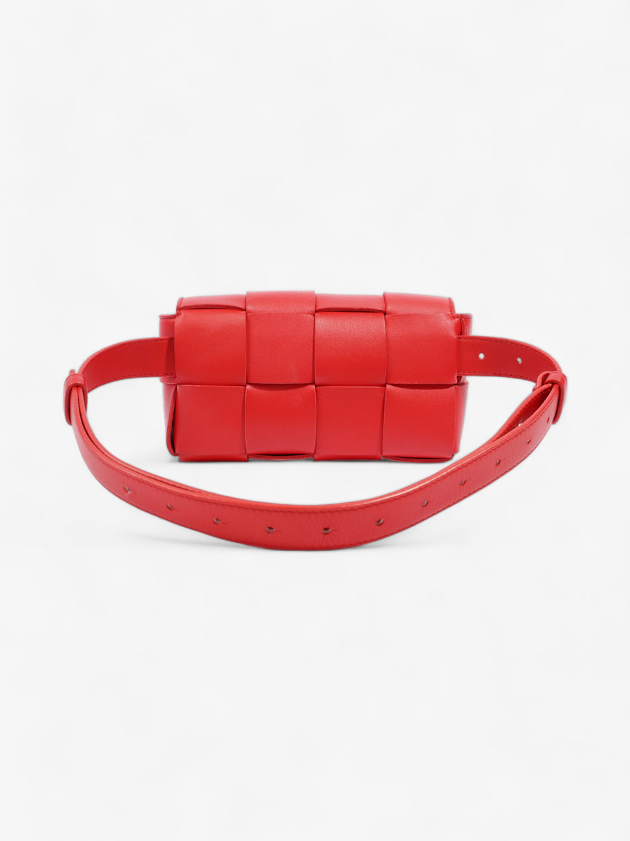 Bottega Veneta Cassette Belt Bag Red Leather Image 4