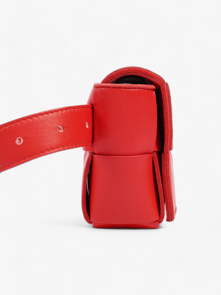 Bottega Veneta Cassette Belt Bag Red Leather Image 5