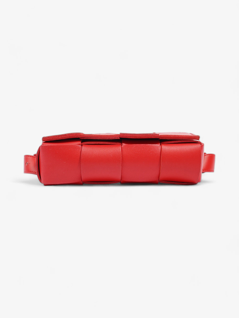 Bottega Veneta Cassette Belt Bag Red Leather Image 6