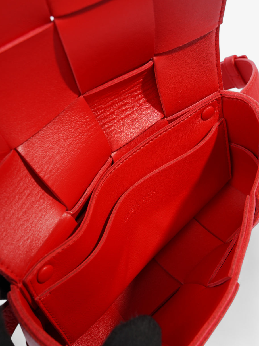 Bottega Veneta Cassette Belt Bag Red Leather Image 8