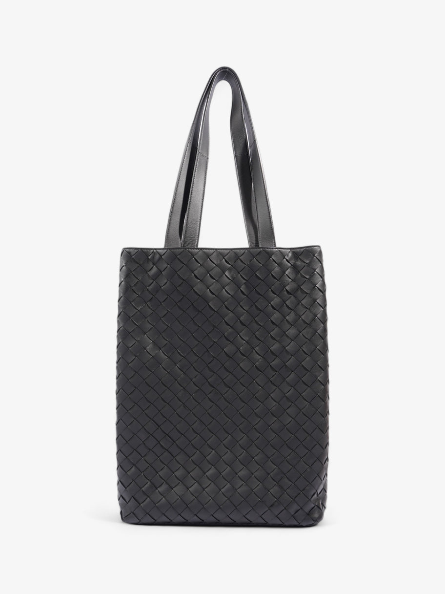 Bottega Veneta Intrecciato Tote Black Leather Image 4