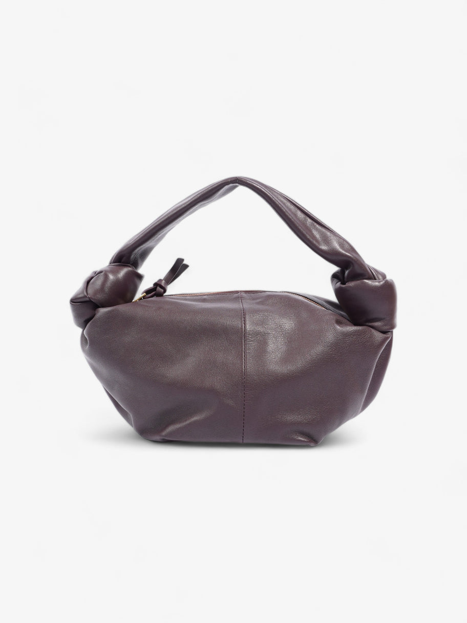 Bottega Veneta Double Knot Bag Purple Leather Image 1