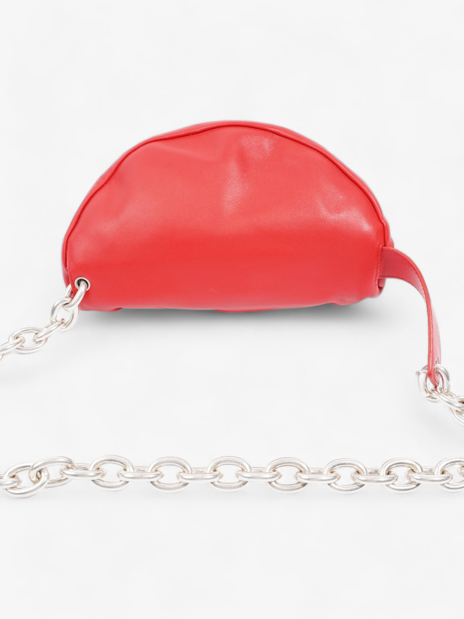 Bottega Veneta The Mini Pouch Belt Bag Red Leather Image 4