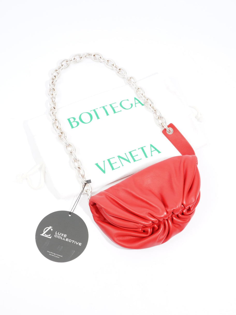 Bottega Veneta The Mini Pouch Belt Bag Red Leather Image 8