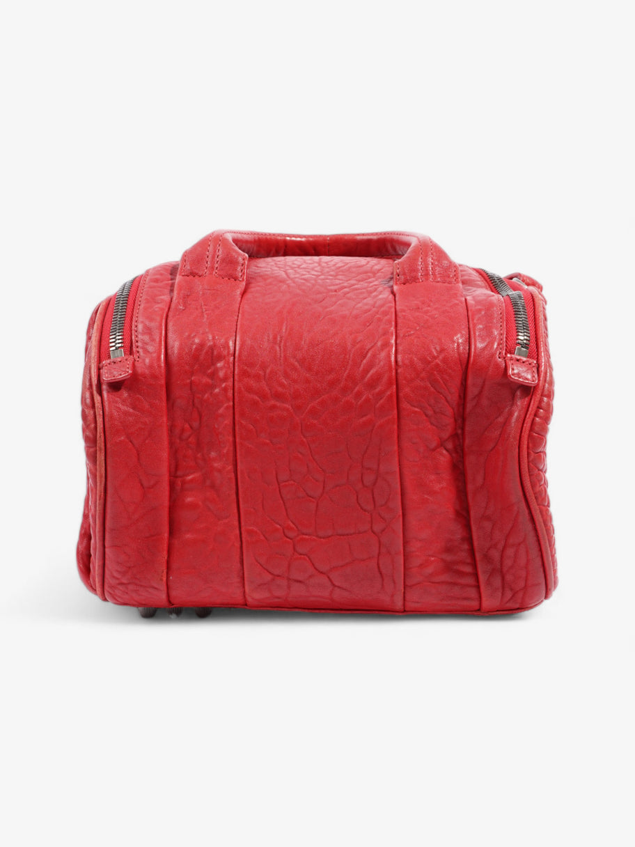 Alexander Wang Rocco Red Grained Leather Image 4