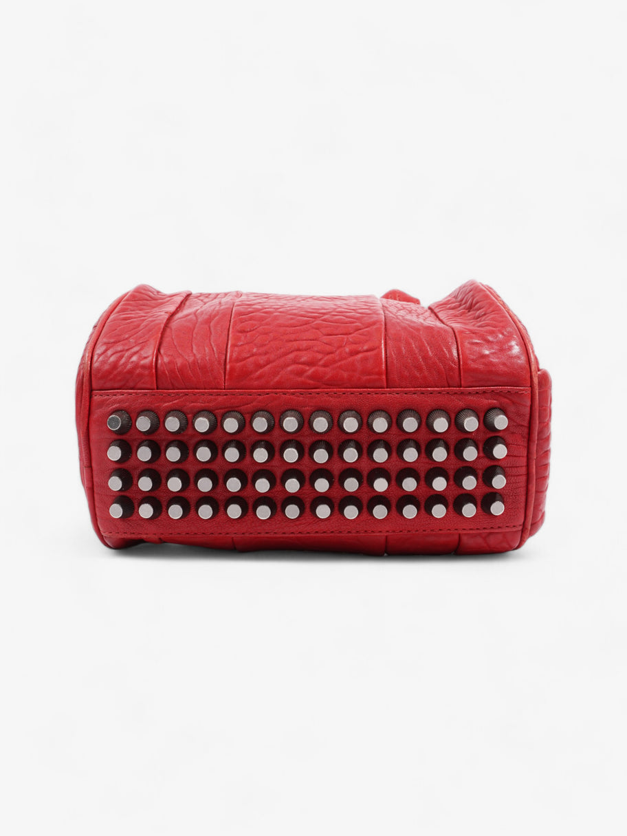 Alexander Wang Rocco Red Grained Leather Image 6